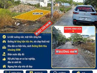 [rrrr]b.án đất mặt tiền 6m, đường 4m, phước đồng (cũ), nam nha trang, khánh hòa.