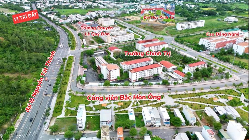 Bán đất mặt tiền đường nguyễn tất thành, đối diện tổ hợp các trường đh, cđ, nha trang, khánh khòa.