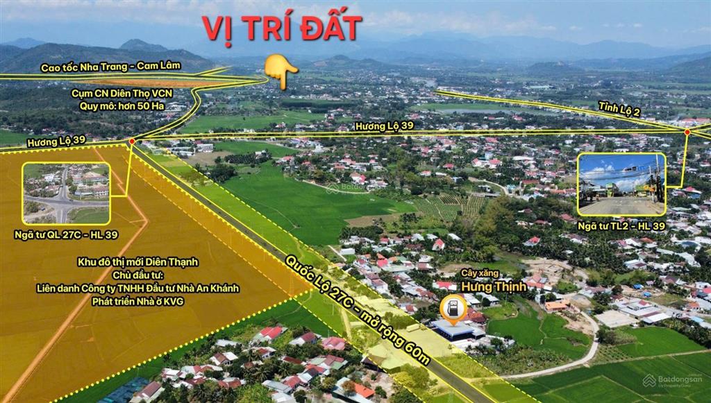 B.án đất đồng bé, đối diện cụm công nghiệp diên thọ, diên khánh, khánh hòa.