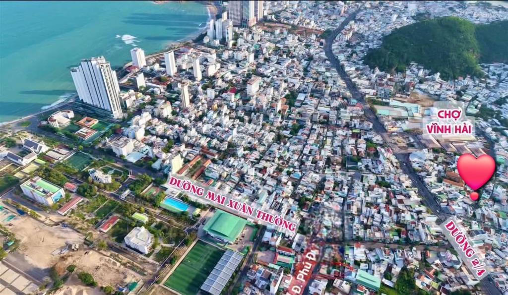 Bán đất gần biển, bãi tắm, nằm đầu hẻm đường phạm tu và đường 2/4, phường bắc nha trang, khánh hòa.