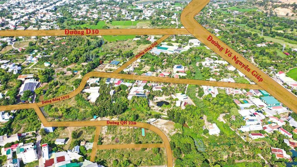 Bán đất đẹp, đường lớn, rộng 14m, quy hoạch 22m, view sông, tây nha trang, khánh hoà.