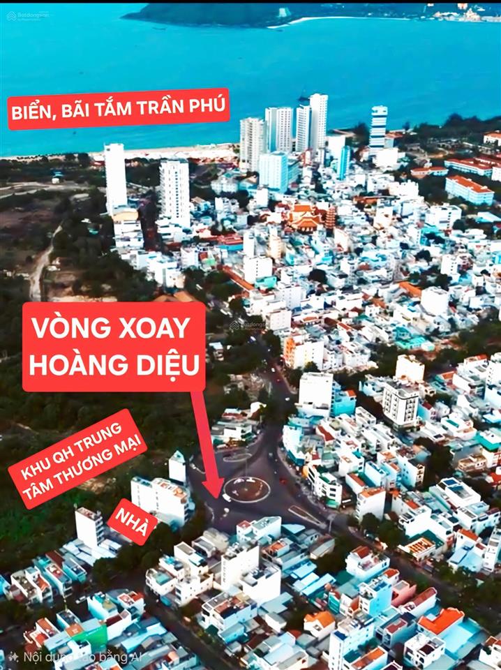 Bán nhà 2 tầng ngay vòng xoay hoàng diệu, mặt tiền đường nguyễn thị định, phước long, nha trang