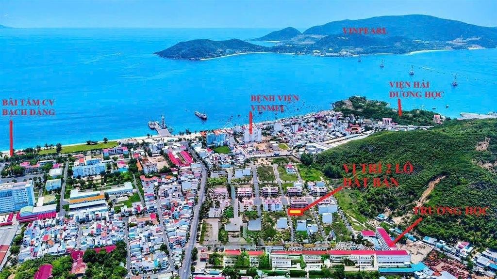 Bán đất mặt tiền, mặt đường gần biển, kđt mipeco, vĩnh nguyên, nha trang