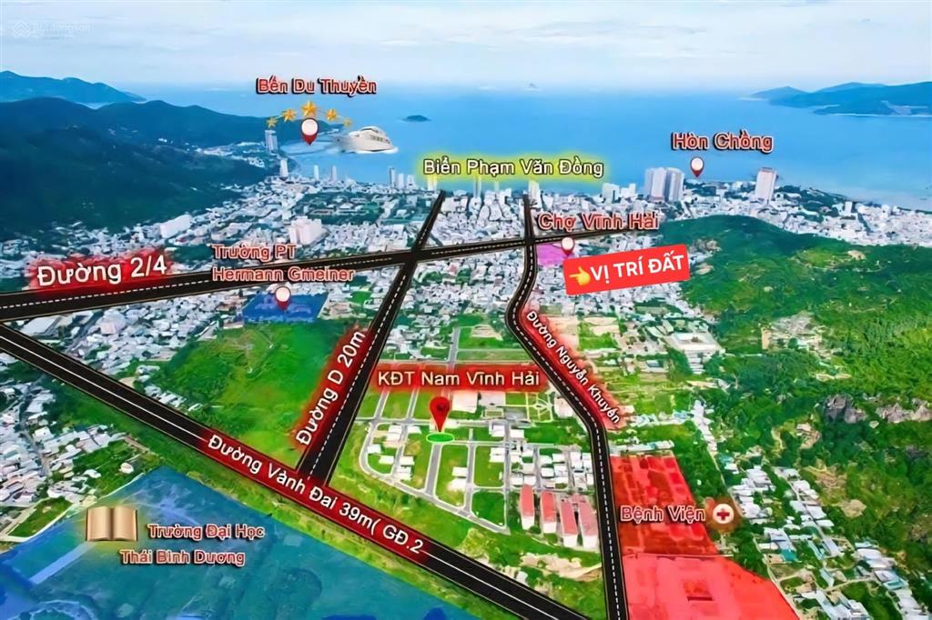 Bán đất ngay cạnh trường tiểu học vĩnh hải 2, nha trang, khánh hòa