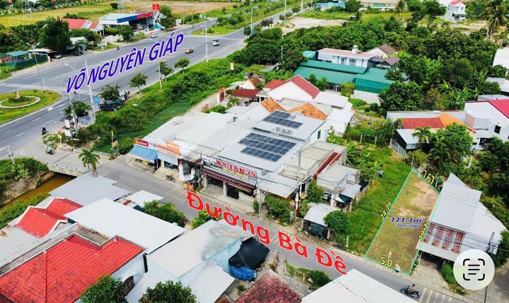 Bán đất mặt tiền, mặt đường bà đề, diên an (cũ), khánh hòa.