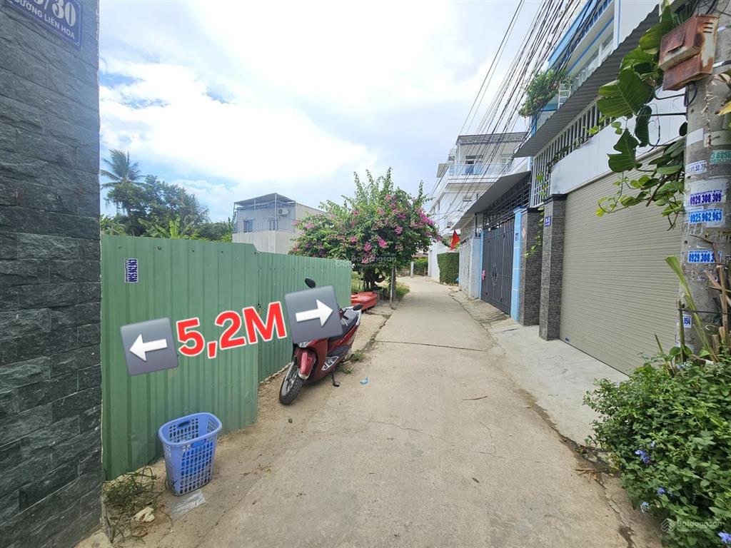 Hàng hiếm chỉ 1 tỷ 520tr, đất mặt đường rộng 43m, vĩnh ngọc, nha trang, khánh hòa.