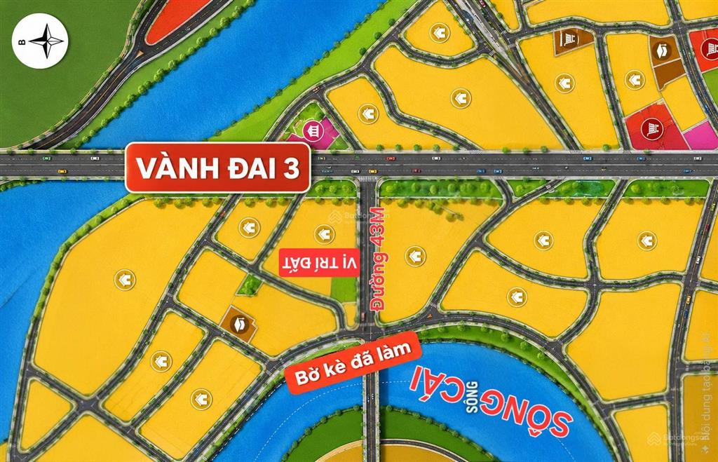 Hàng hiếm chỉ 1 tỷ 520tr, đất mặt đường rộng 43m, vĩnh ngọc, nha trang, khánh hòa.