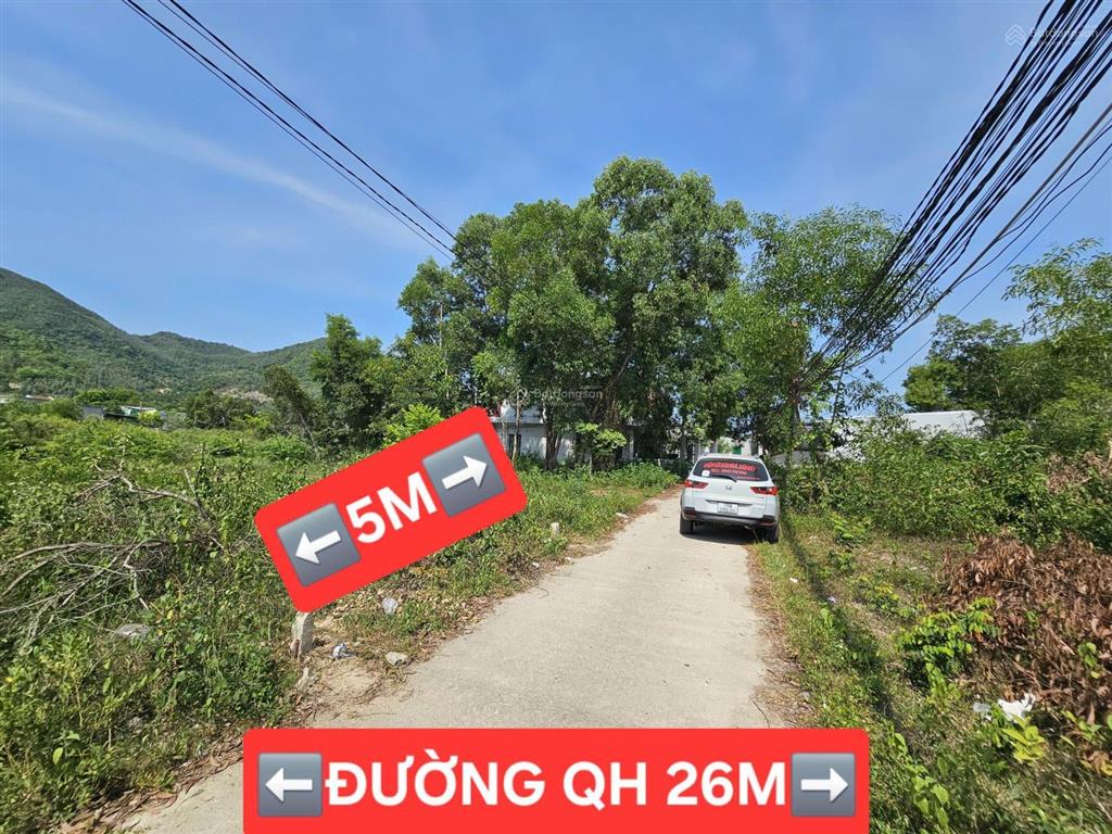 Bán đất đường ô tô quy hoạch rộng 26m, phước đồng (cũ), nam nha trang, khánh hòa. chỉ 19,5tr/m2