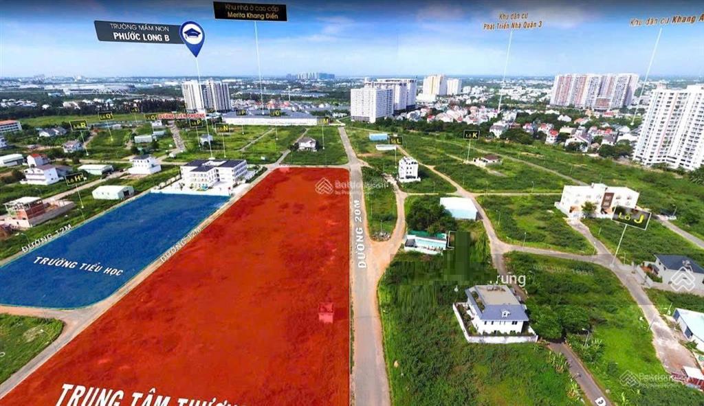 Lô mặt tiền đường 20m cạnh trung tâm thương mại dự án phú nhuận quận 9