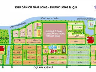 Bán lô đất 6x20 đường 20m, kdc nam long, quận 9, tp.hcm