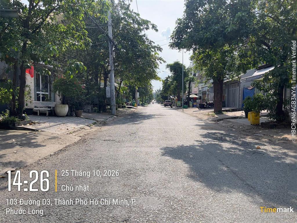 Bán lô đất mặt tiền đường d3, kdc nam long, quận 9, tp. hcm