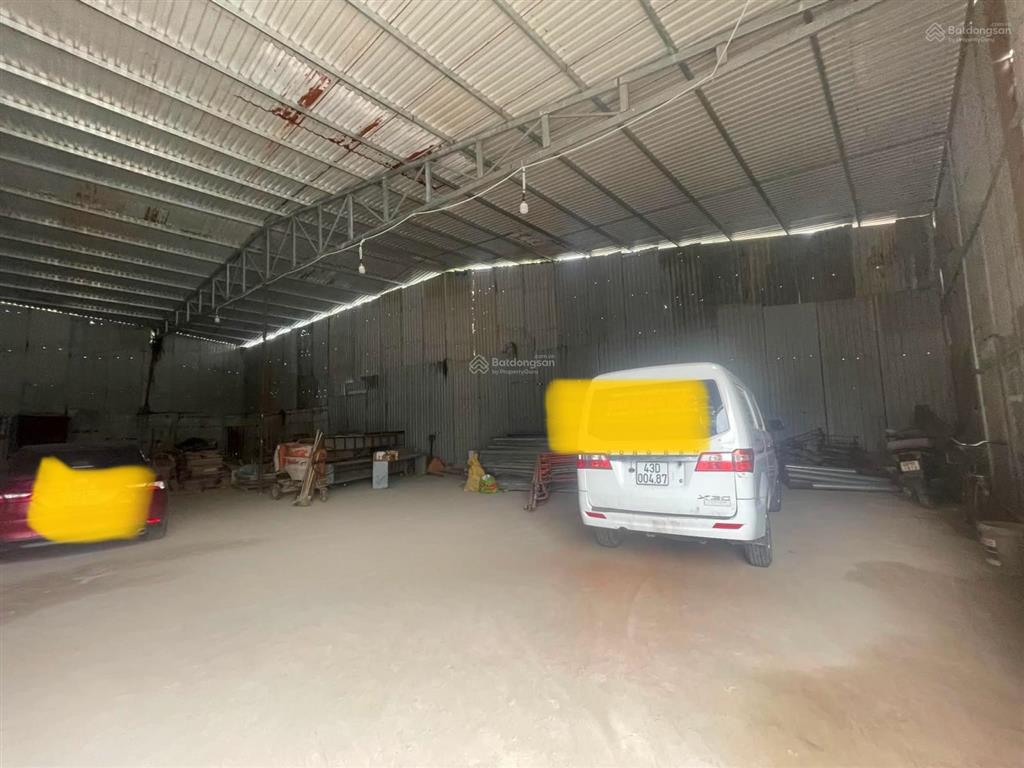 Cho thuê kho đường container gần đường hoàng văn thái, gần đà sơn