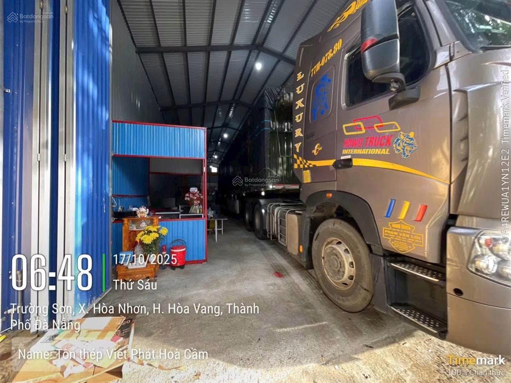 Nc cho thuê kho mt đường xe container trường sơn! giá thuê 25 triệu/tháng. diện tích 355m2