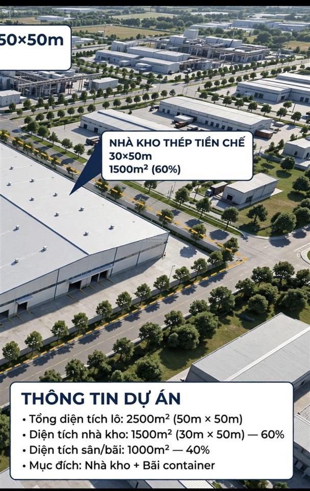 Cho thuê kho kcn an đồn gần trung tâm! gần cầu sông hàn, đường container. dt 2500m (1500m kho)