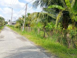 Bán 2000m2 đất thổ cư mặt tiền đường nhựa, gần cầu rạch miễu 2 vừa mới thông xe.