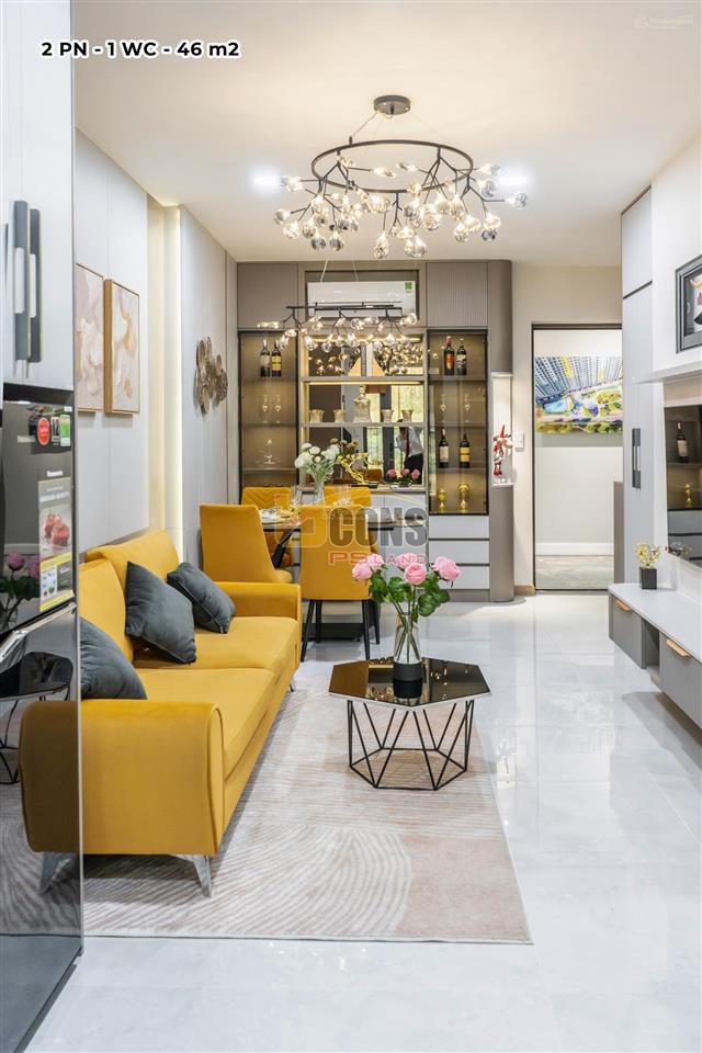 Chính chủ bán giá gốc 2pn1wc bcons solary giá 1 tỷ 776 triệu, tầng cao, view thoáng mát, đã ký hđmb