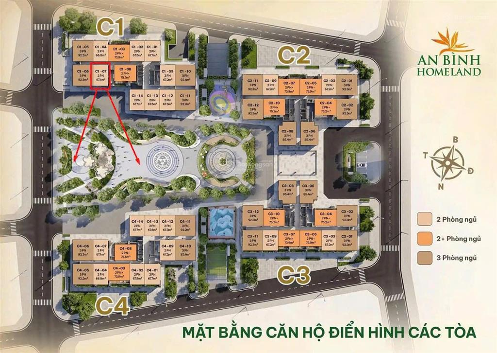 An bình homeland cần bán nhanh giá cực rẻ căn 2 phòng ngủ, 2 nhà vệ sinh.  0962 297 ***
