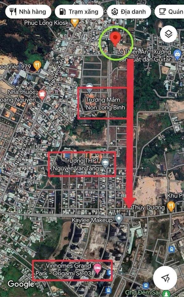 Lô đất đẹp, hẻm 35 đường số 6, long bình, diện tích 140m2 ngang 14m, quy hoạch ra 2mt, ngay vin