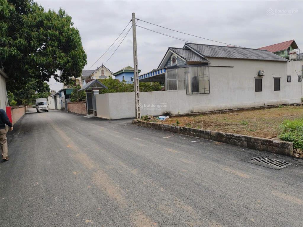 Bán lô đất góc hiếm tại phú cát  quốc oai | gần khu cnc, nhà máy in tiền