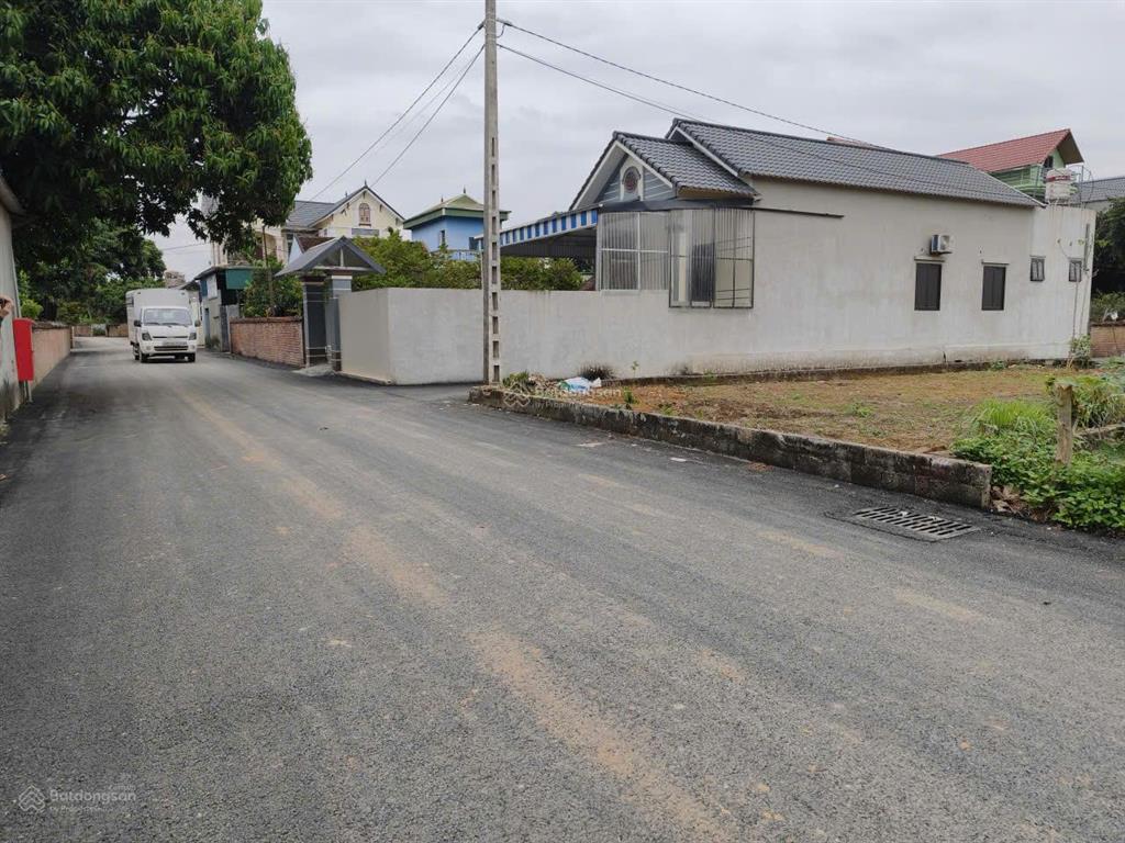 Bán lô đất góc hiếm tại phú cát  quốc oai | gần khu cnc, nhà máy in tiền