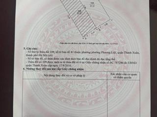 2 lô đất 52m2 MT4.2m 14.7 tỷ- oto vào- ngõ 274 Nguyễn Lân, Thanh Xuân.