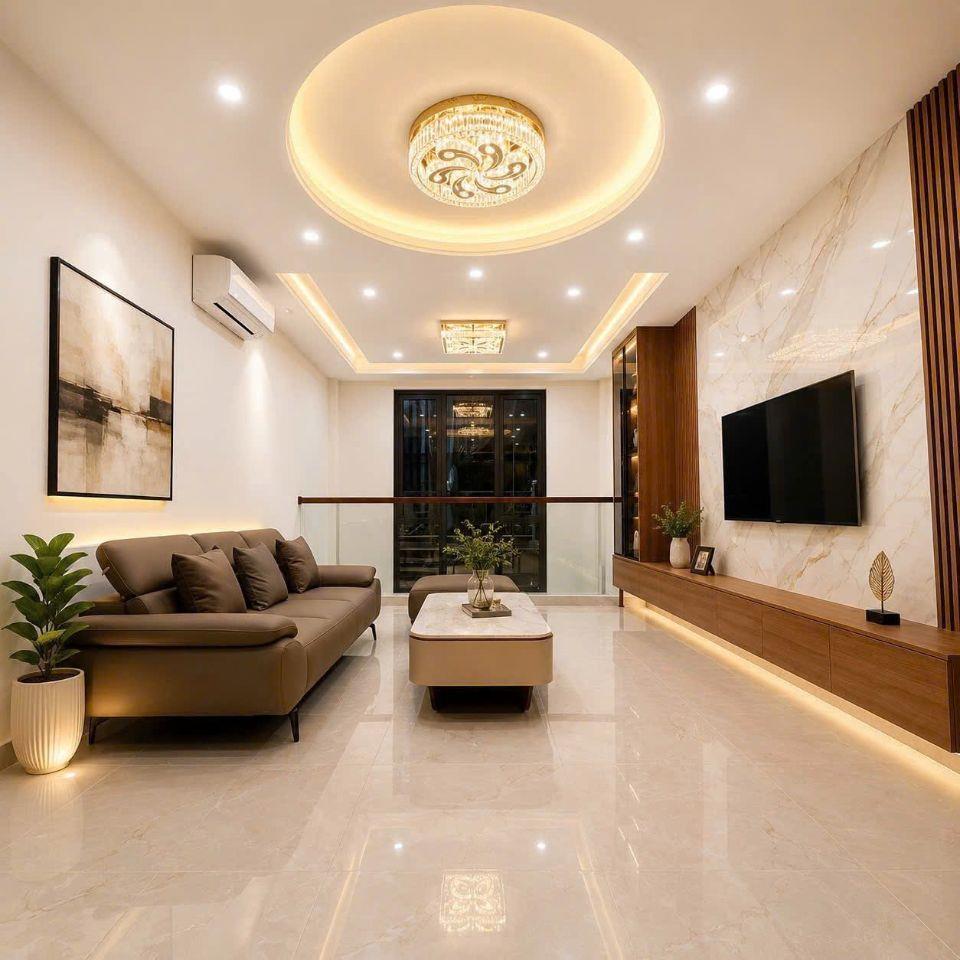 Nhà mới 40m2*7T- 16.8 tỷ- Gara thang máy- Full nội thất- Ngõ thông 30m ra mặt phố Hoàng Văn Thái- Phường Phương Mai