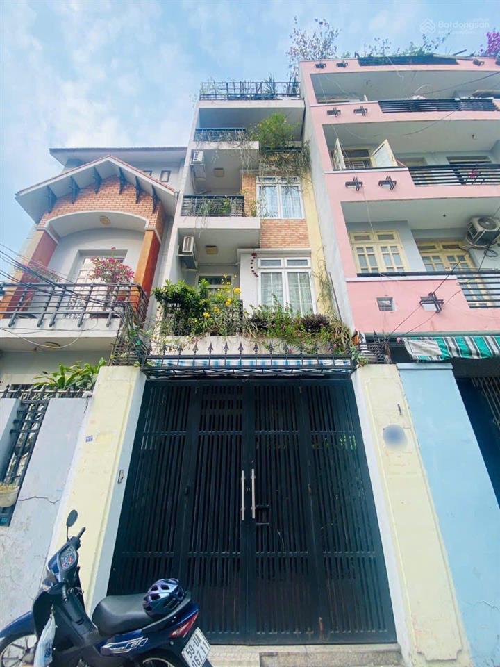 Nhà mới 4 tầng st hẻm 7m xe hơi ngủ nhà gò dầu | 4x13m 4pn 4wc | giá 6.4 tỷ  0936 999 ***