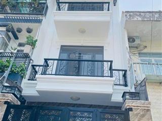 Nhà hẻm nhựa 9m xe hơi quay đầu tô hiệu dt 4x17 3 tầng btct 4pn giá chỉ 6.9 tỷ