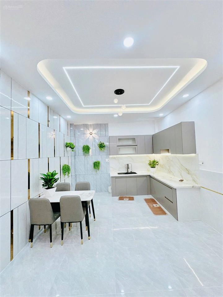 Nhà mới cứng hẻm 6m xe hơi lũy bán bích dt 4.5x14.5 4 tầng 4pn 5wc giá 7.2 tỷ