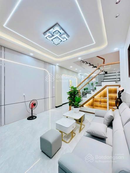 Nhà mới cứng hẻm 6m xe hơi lũy bán bích dt 4.5x14.5 4 tầng 4pn 5wc giá 7.2 tỷ