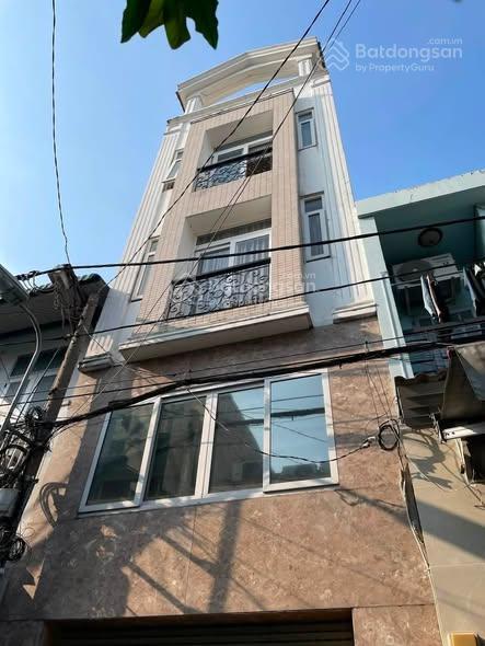 Hẻm nhựa 7m xe hơi ngủ nhà, tô hiệu dt 4x12 4 tầng mới 4pn 4wc giá 5.7 tỷ