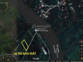 Đất củ chi, mặt tiền đường nhựa cá lăng, cách bến phà phú hoà đông 200m, giá 1.5tr/m2