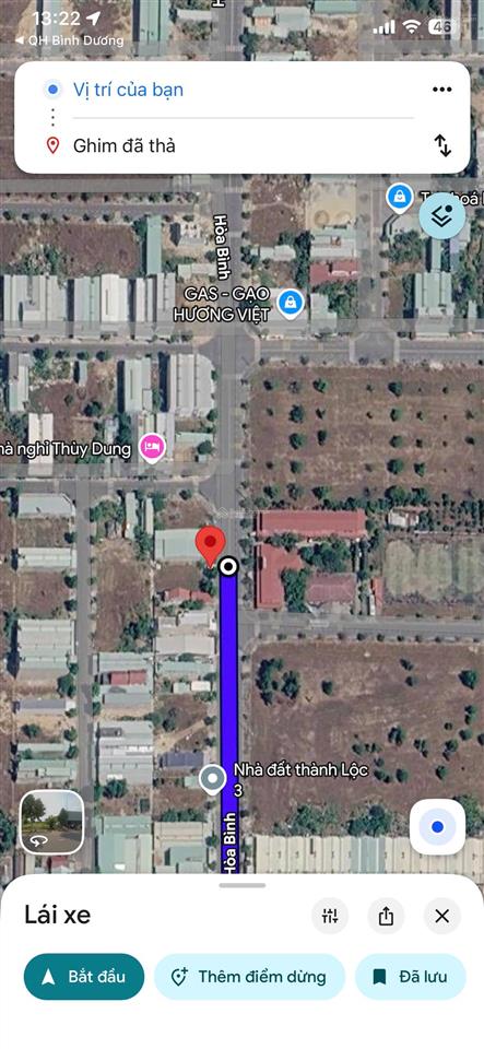 Bán lô 150m vsip2 đường hoà bình d1, tân uyên