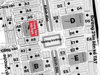 Dự án saigon village nền giáp t&t đường lớn 21m giá ngộp chỉ  2ty650. dt 80m2