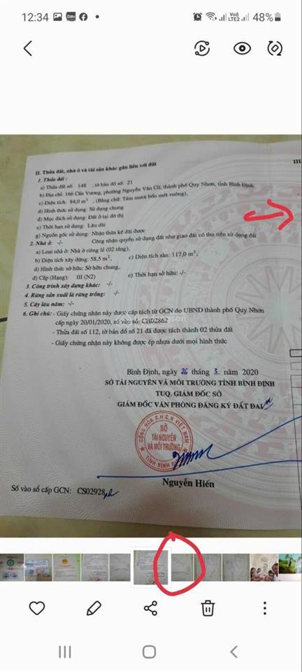 Cần bán trệt, lầu, dt 84m2 mặt tiền 116 đường cần vương, thành phố quy nhơn