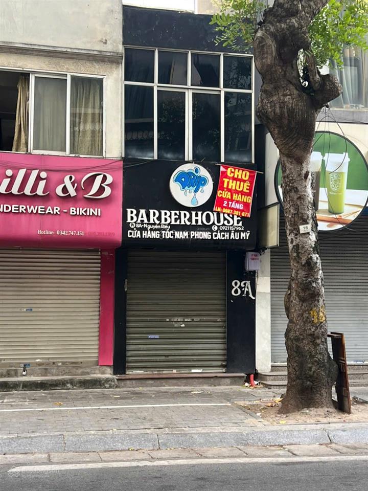 Chính chủ cho thuê cửa hàng mặt phố số 8 nguyễn biểu