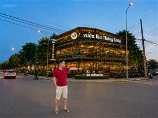 Lô góc kdc thăng long, trục chính đường xuân hoà kéo dài