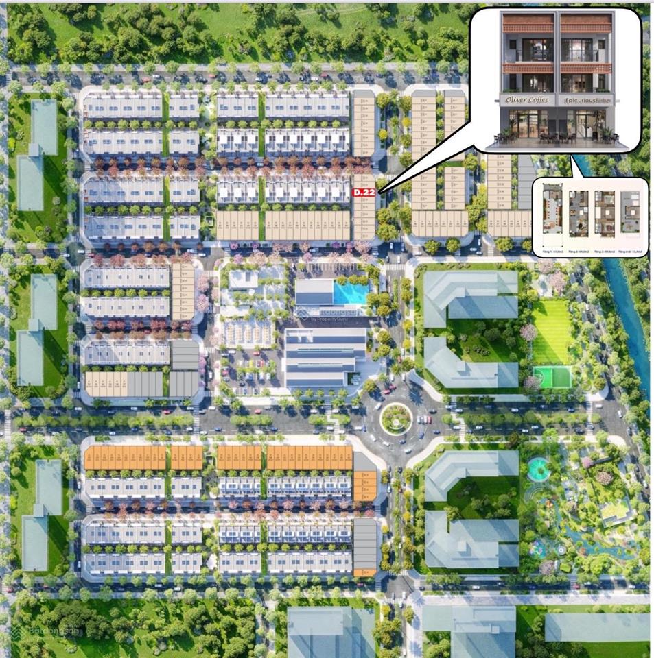 Chính chủ cần bán gấp căn shophouse spring ville gamuda land 198,8m2
