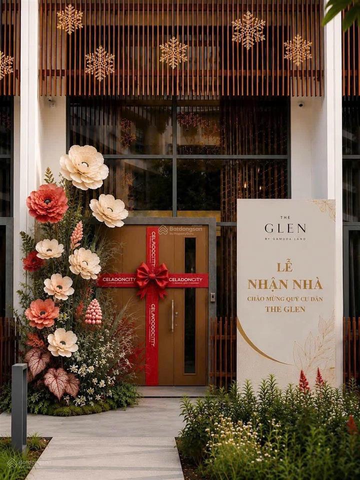 The glen 419,2m2 celadon city/2 mặt tiền/ trả chậm ngay 5 năm/giảm giá lên đến 29%/ miễn pql 3 năm