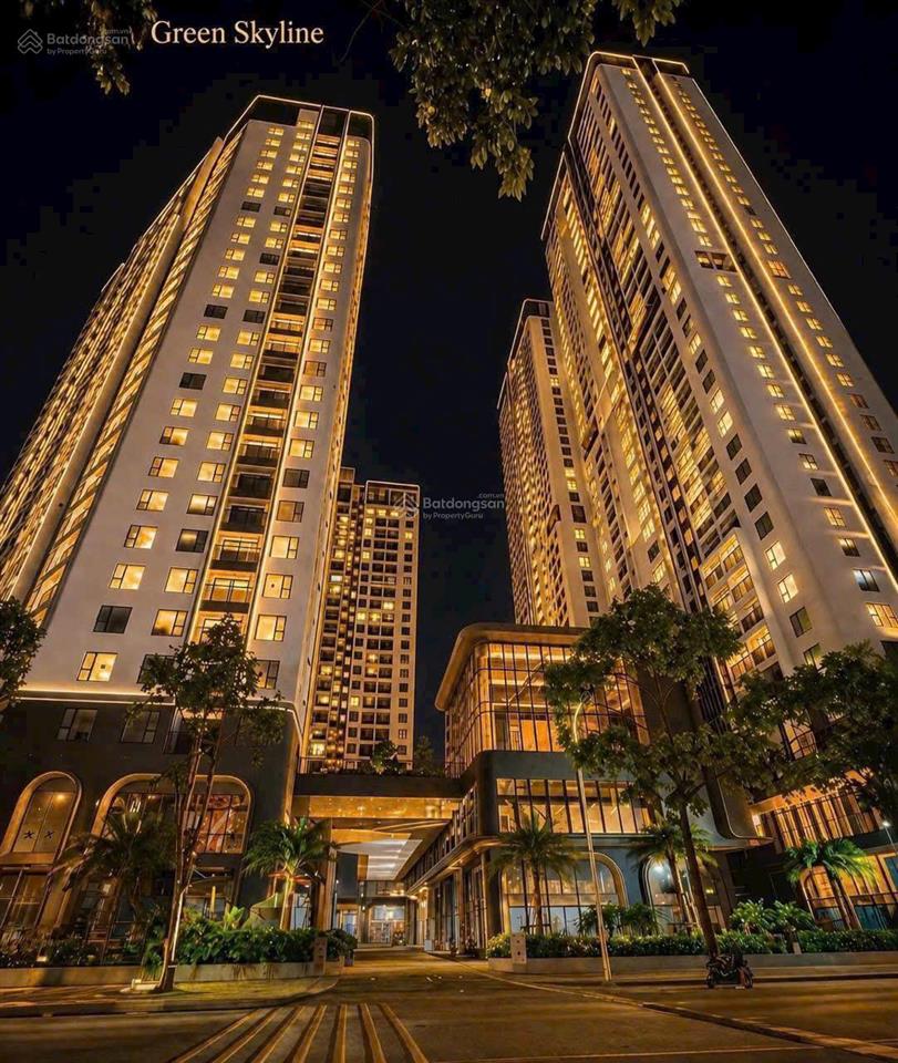 Thanh toán chỉ từ 400 triệu, sở hữu ngay căn hộ green skyline, ưu đãi chiết khấu suất nội bộđến 15%