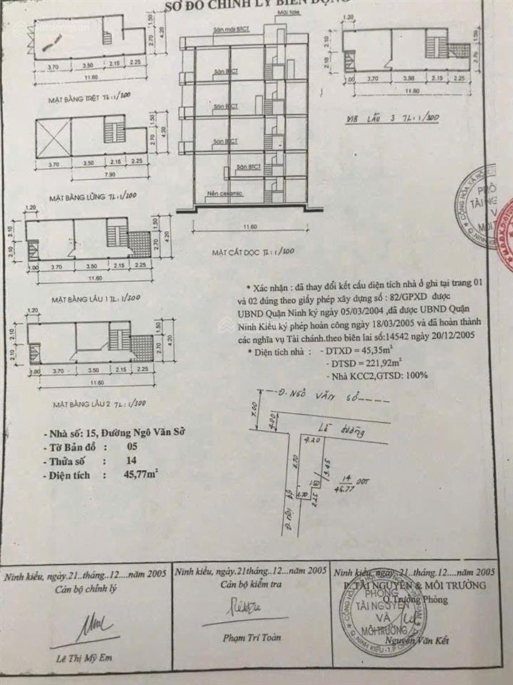 Bán nhà 9,5 tỷ mặt tiền đường ngô văn sở, p. tân an, ninh kiều, tpct (ngay siêu thị coopmart)