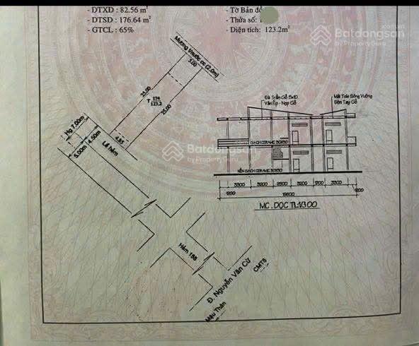 Bán nhà mặt phố mặt tiền đường bế văn đàn, 6 tỷ, 123 m2, hàng hiếm , trung tâm tp cần thơ