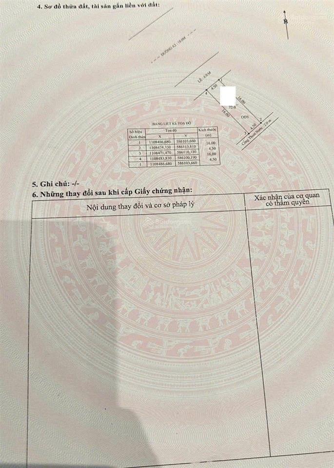 Bán gấp đất a2 hưng phú cái răng 5,9 tỷ 72m2, mặt tiền 4,5m