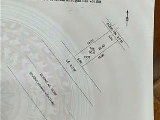 Bán đất tại hoàng văn thái, hưng phú, cái răng, cần thơ, 8,5 tỷ, 90m2  hàng hiếm chính chủ