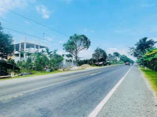 Bán 4 nền quốc lộ 61c  chưa qua cầu trầu hôi  cách eco resort cần thơ 2km