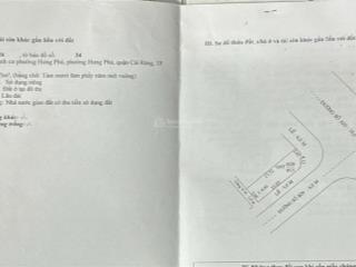Bán nhà trệt lầu góc 2 mặt tiền tại đường a10 và b29, kdc hưng phú 1, cái răng, 8,5 tỷ, 85 m2, tpct