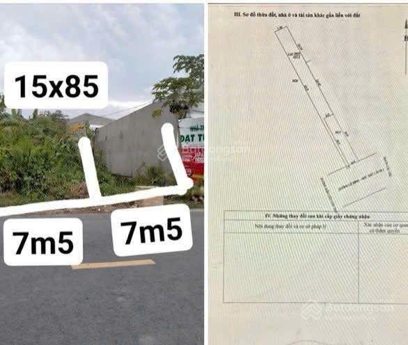 Bán đất 1268,8m2 tại trương vĩnh nguyên, 9 tỷ, hưng phú, cần thơ