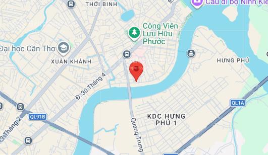 Nhà 24 tỷ mặt tiền nguyễn thị minh khai, gần chợ tân an, tp cần thơ
