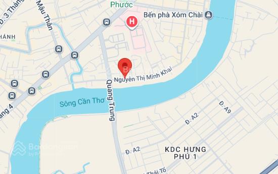Nhà 24 tỷ mặt tiền nguyễn thị minh khai, gần chợ tân an, tp cần thơ