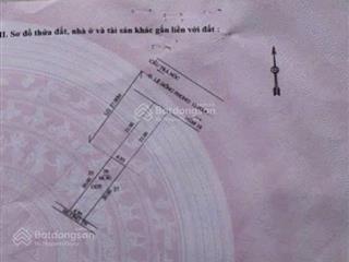 Nền 100 m² 5,2 tỷ mặt tiền lê hồng phong, bình thủy, tp cần thơ